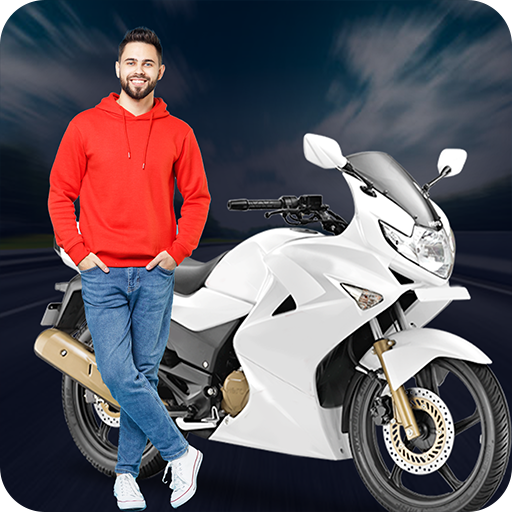 Man Bike Rider Photo Editor Download on Windows