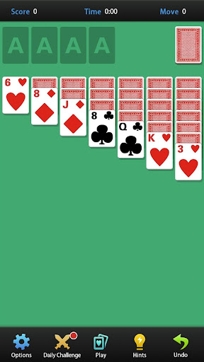 Android application Solitaire screenshort