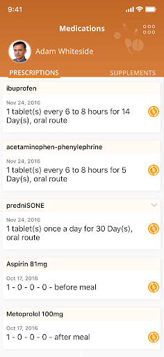 AMG Patient Portal Screen 2