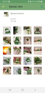 Kermit Meme Chat WASticker