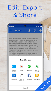 Pen To Print: Viết tay thành văn bản MOD APK (Mở khóa Premium) 4