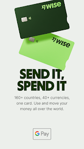 Wise eco-friendly card  UK Europe Multi-Currency Card - Wise