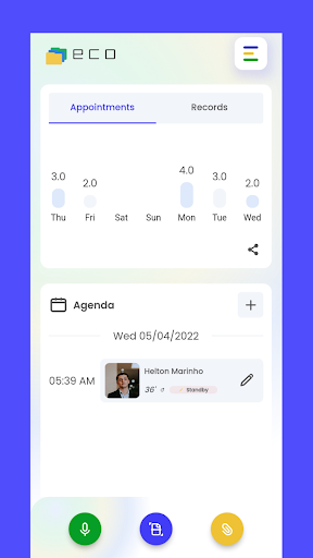 Android application Ecodoc screenshort