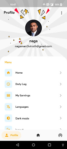 Tasty Delivery - Partner App Screen 3