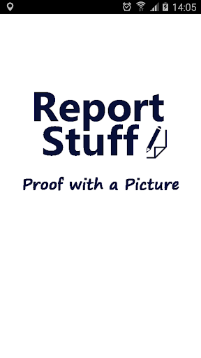 Android application Report Stuff screenshort