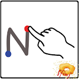 Kid Connect The Dots - Letters icon