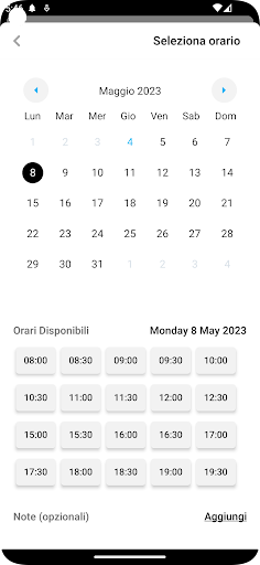 Android application Da Clemi screenshort