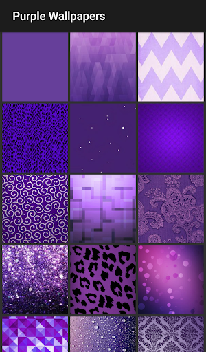 Android application Purple Wallpapers screenshort