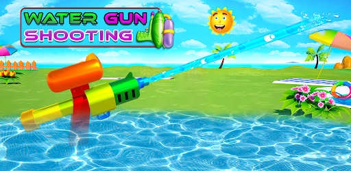 Android application Water Gun Paintball Shooting screenshort