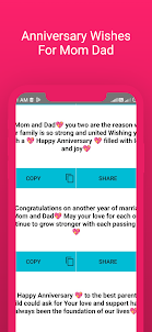 Anniversary Wishes For Mom Dad
