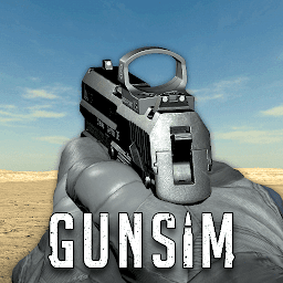 「GUNSIM - 3D FPS Shooting Guns」圖示圖片
