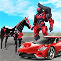 Робот Car Transformation – Диких Лошадь Робот Игры