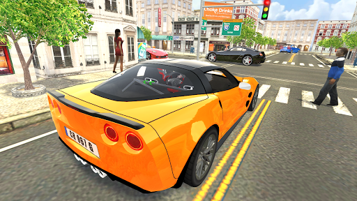 Sport Car Corvette Screen 2
