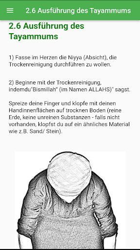 Android application Bete! Das Gebet im Islam screenshort