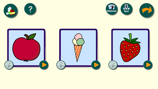 Android application Teckenskatten screenshort