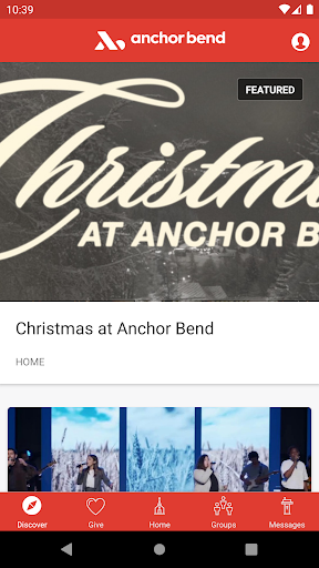 Android application Anchor Bend Church screenshort