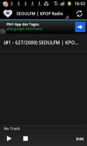 Korean Radio Music & News Screen 2