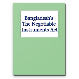 Icon image Negotiable Instruments Act