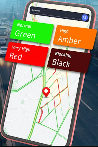 Screenshot of Live Satellite View GPS Map