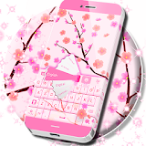 Pink Spring Flowers Keyboard icon