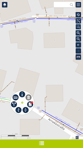 Android application BaSYS maps screenshort