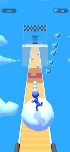 Snowball Run! Apk Mod for Android [Unlimited Coins/Gems] 4