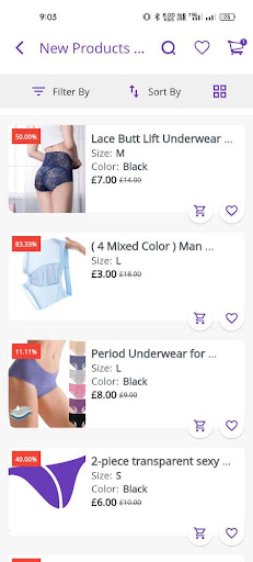 Absorb Underwear Screen 2