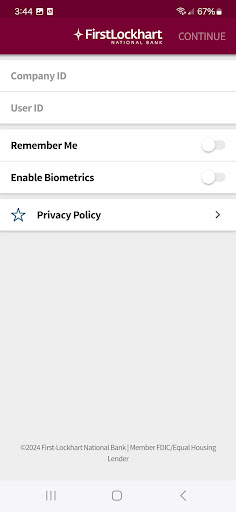 Android application First Lockhart-Business App screenshort