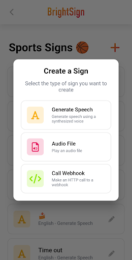 BrightSign Glove Screen 3