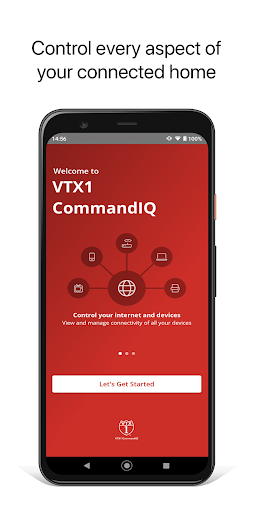 Android application VTX1 CommandIQ screenshort