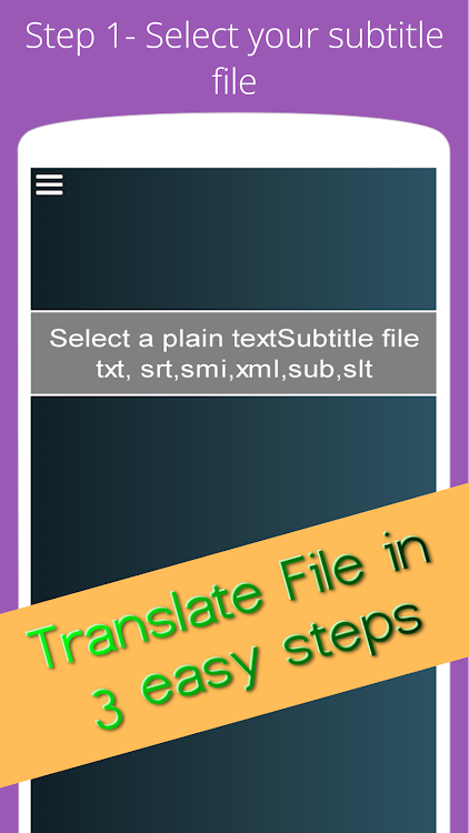 Srt Subtitle File translator - 1.0.276 - (Android)