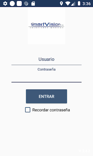 Android application SmartVision screenshort