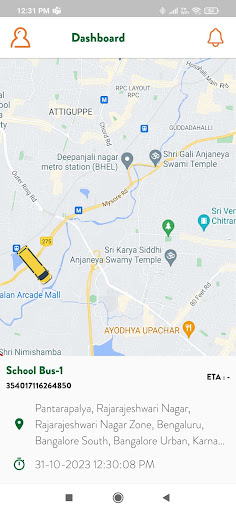 Ajna SchoolBus Screen 3