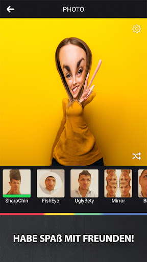 Lustige kamera effekte screenshot 2