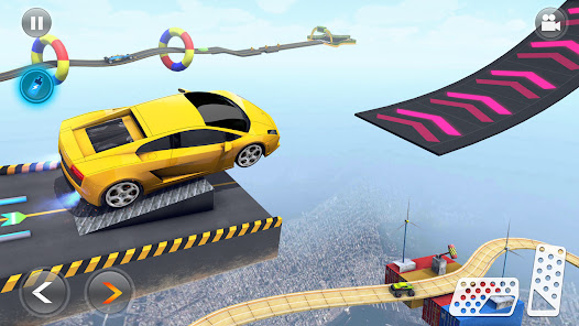 Sky Car Stunt 3D Racing Games apkdebit screenshots 14