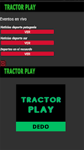 Tractor Dedo Play Eventos