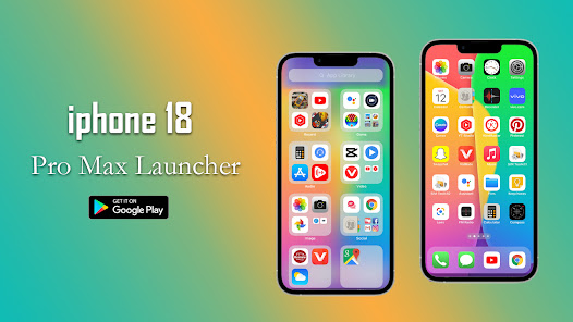 iphone 18 Pro Max Launcher 1.1 APK + Mod (Free purchase) for Android