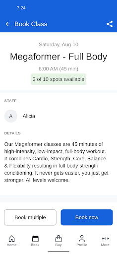 Stronger Fitness Studio Screen 3