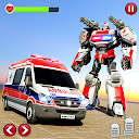 Ambulance Robot Car Transform 