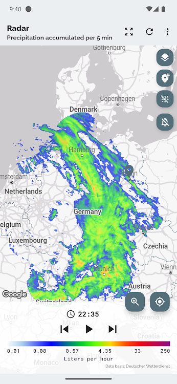 Rain radar & Weather radar - 1.6.3 - (Android)