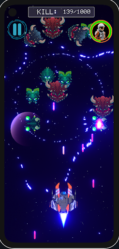 Android application Cosmic Conquest: Space Shooter screenshort