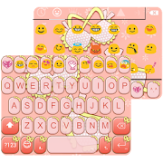 Pink Bikini Emoji Keyboard  Icon