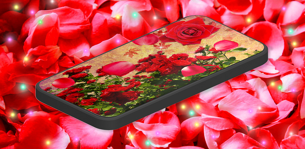 3D Red Rose Live Wallpaper - Latest version for Android - Download APK