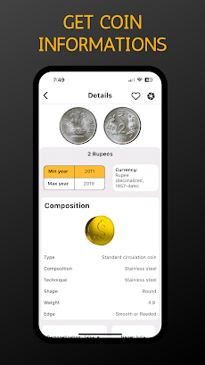 Coins Identifier -Coin Scannerのおすすめ画像4
