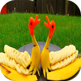 Fruit and Vegetables Carving icon