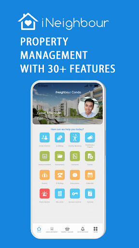 Android application i-Neighbour screenshort