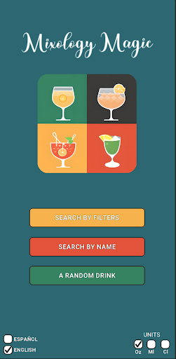 Android application Mixology Magic screenshort