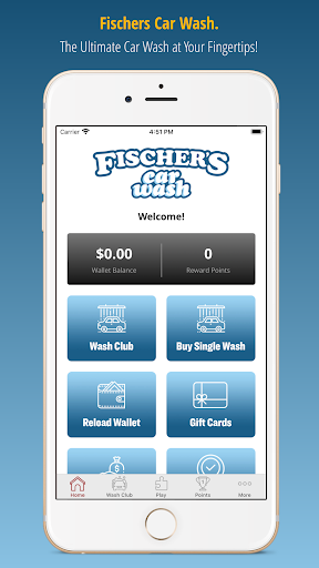 Android application Fischer's Car Wash screenshort