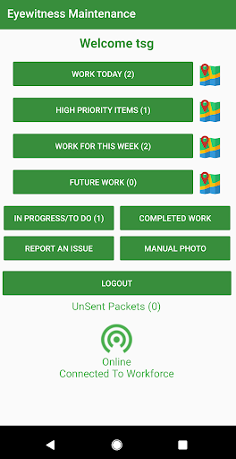 Workforce Maintenance Screen 2