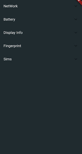 Device info Screen 2